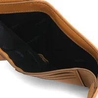 Burberry Wallet Tri Brown Fold Lola Maple Ls Cmpt Qxc Quilted
